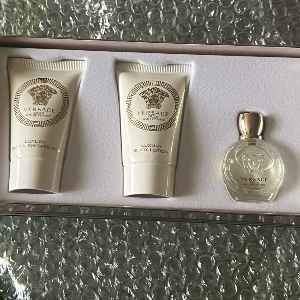 Versace lotion and perfume